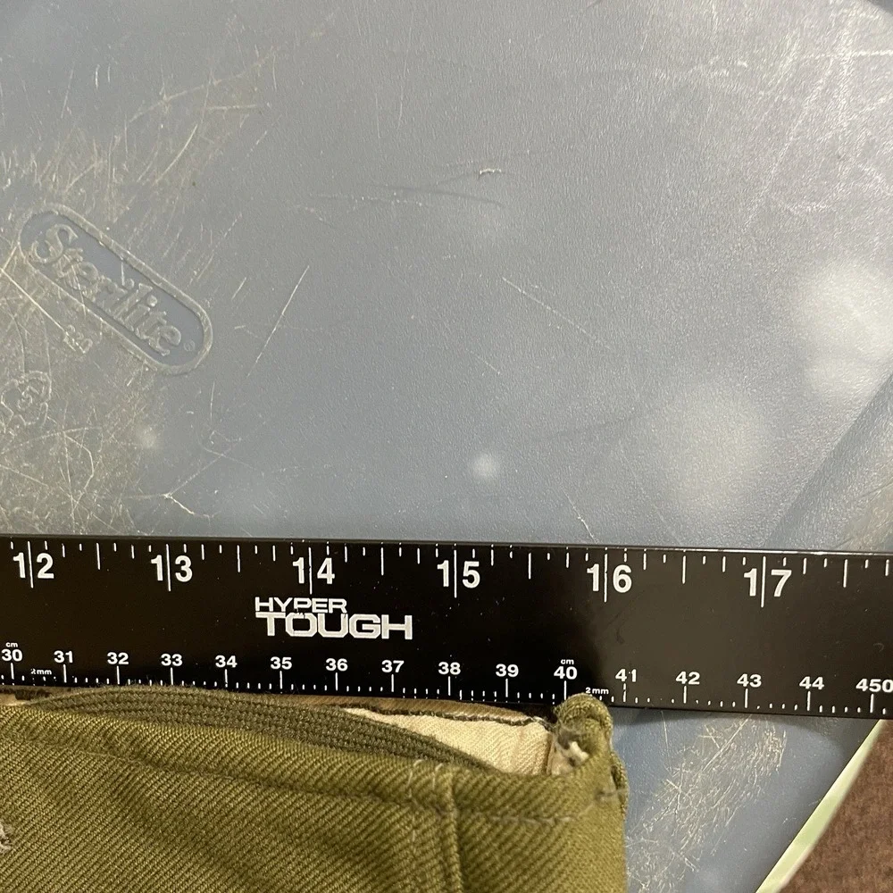 Vtg Korean War Pants Medium Long M-1951 Army Field Trouser Wool OG-108 32x33 Men